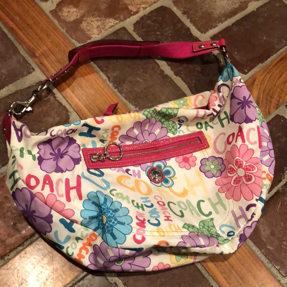 Coach Poppy Daisy Floral Graffiti